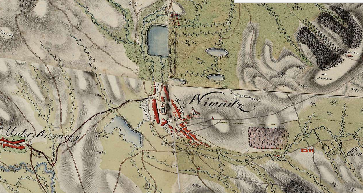 I. vojenské mapování 1764-1768